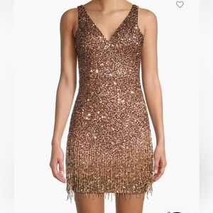 MacDouggal sequin dress